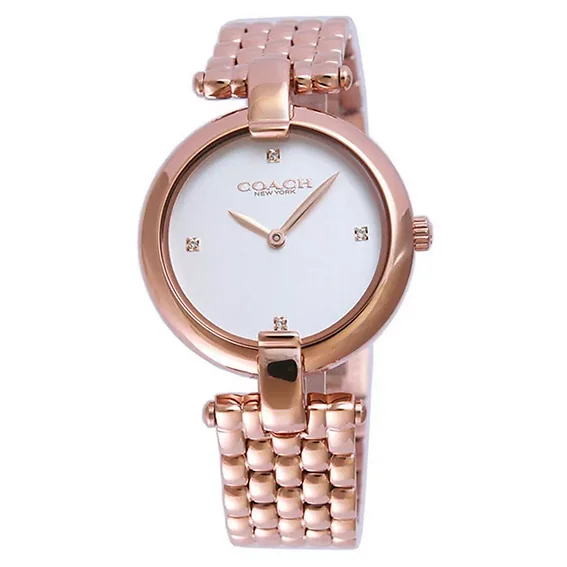 Coach Christie Rose Gold Tone Stainless Steel Quartz 14503480 Women's Watch