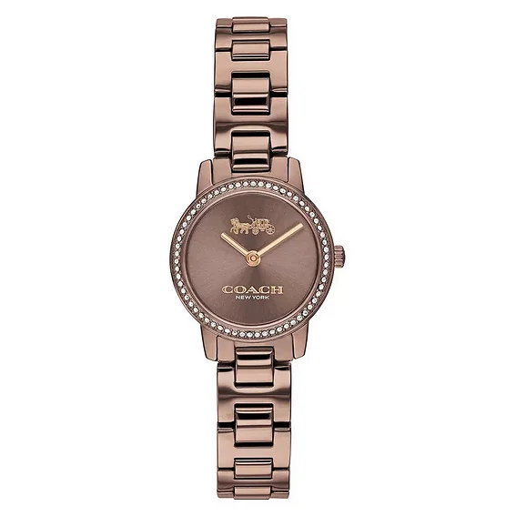 Coach Audrey Crystal Accents Stainless Steel Quartz 14503501 Women's Watch