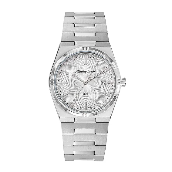 Mathey-Tissot Zeus Stainless Steel Silver Dial Quartz D118AS Women's Watch