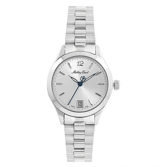 Mathey-Tissot Urban Stainless Steel Silver Dial Quartz D411MAS Women's Watch