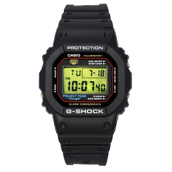 卡西歐 G-Shock 40 週年紀念 RECRYSTALLIZED 限量版數字石英 DW-5040PG-1 200M 男士手錶