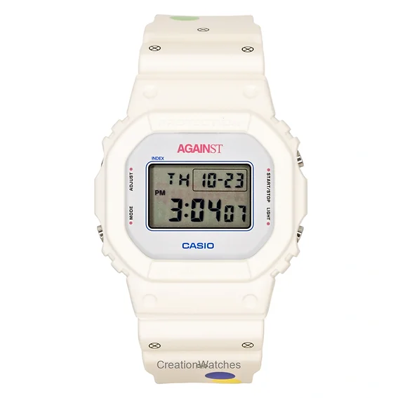 Casio G-Shock Digital AGAINST Resin Strap Quartz DW-5600AL24-7 200M Men's Watch