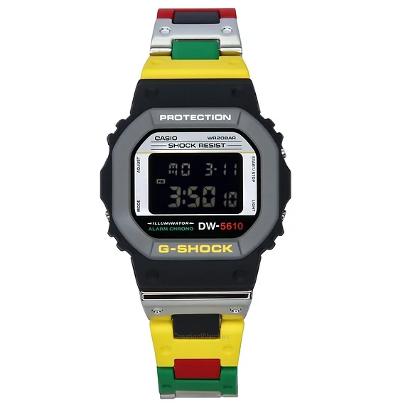 Casio G-Shock Mix Tape Digital Limited Edition Quartz DW-5610MT-1 200M Men's Watch