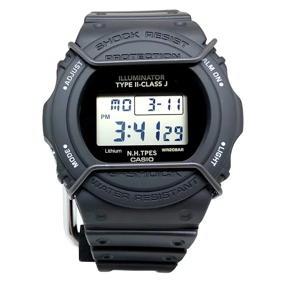 Casio G-Shock Digital N Hoolywood Collaboration Limited Edition Resin Strap Quartz DW-5700NH-1 200M Men's Watch