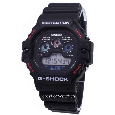 Reloj para hombre Casio G-Shock DW-5900-1 DW5900-1 Cuarzo digital 200M