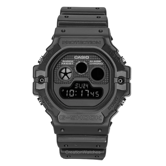 Casio G-Shock Digital Resin Strap Quartz DW-5900UBB-1 200M Men's Watch