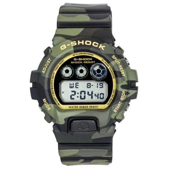 Casio G-Shock Digital Resin Strap Quartz DW-6900CMG-3 200M Men's Watch