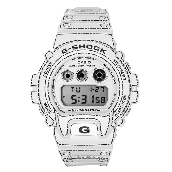 Casio G-Shock Digital Bio-Based Resin Strap Quartz DW-6900RGM-5 200M Men's Watch