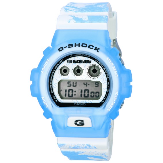 Casio G-Shock Rui Hachimura Edição Limitada Digital Quartz DW-6900RH-2 DW6900RH-2 200M Relógio Masculino