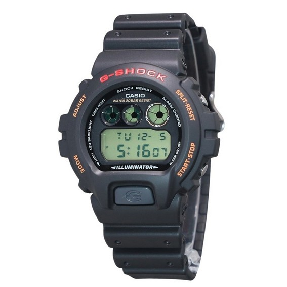 Montre pour homme Casio G-Shock avec bracelet en résine numérique Quartz DW-6900UB-9 200M