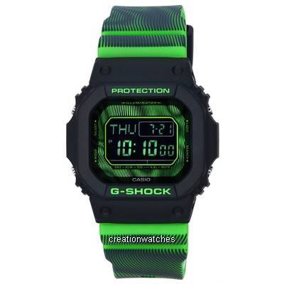 卡西歐 G-Shock 時間失真係列數字石英 DW-D5600TD-3 DWD5600TD-3 200M 男士手錶 zh-CHS