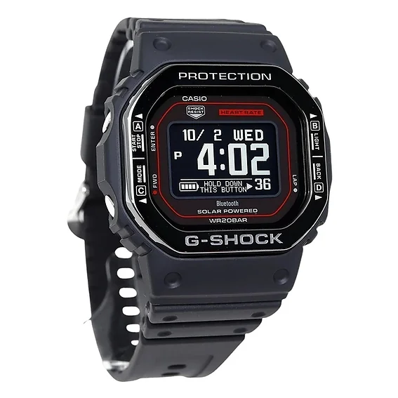 Casio G-shock Move G-Squad Digital Smartphone Link Bio-Based Resin Strap Solar DW-H5600MB-1A4 200M Men's Watch