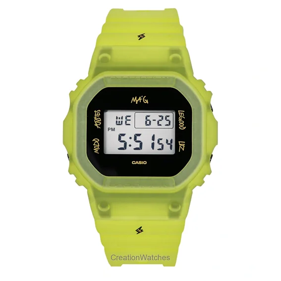 Casio G-Shock Digital J Balvin Resin Strap Quartz DWE-5600JB-1A9 200M Men's Watch
