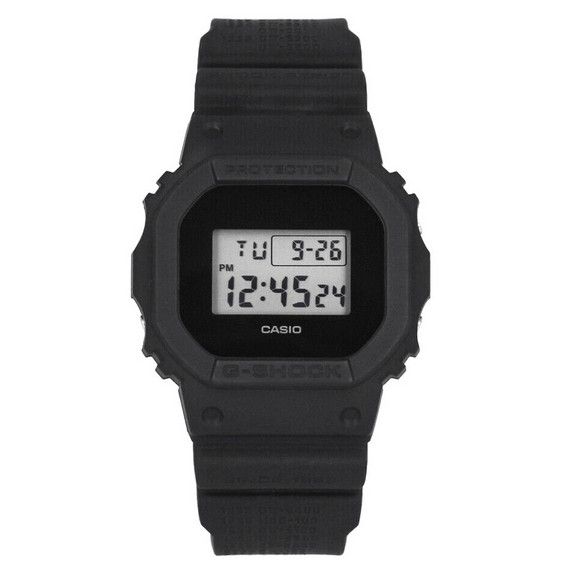 Casio G-Shock 40주년 기념 리마스터 블랙 한정판 디지털 쿼츠 DWE-5657RE-1 200M 남성용 시계 선물 세트 포함