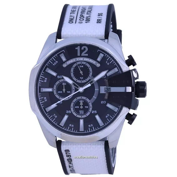Diesel Baby Chief Chronograph Black Dial Quartz DZ4564 100M Men's Watch