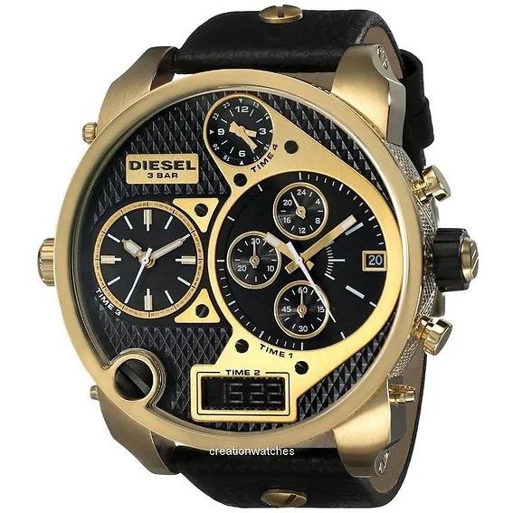 Diesel Mr. Daddy Chronograph Black Dial DZ7323 Men's Watch