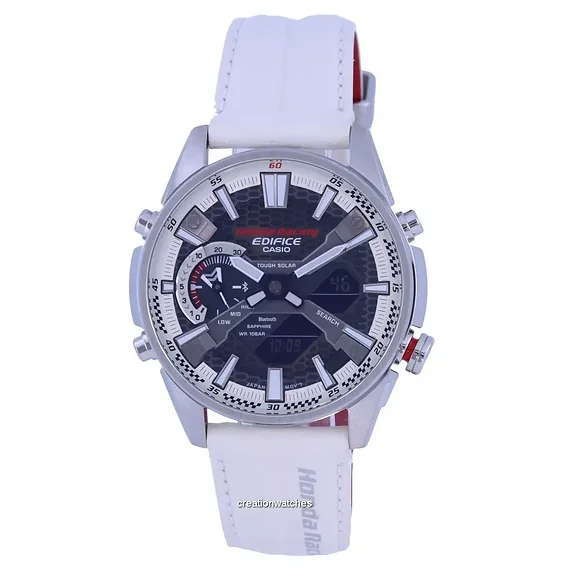 Casio Edifice Honda Racing Limited Edition Analog Digital Solar ECB-S100HR-1A ECBS100HR-1 100M Men's Watch