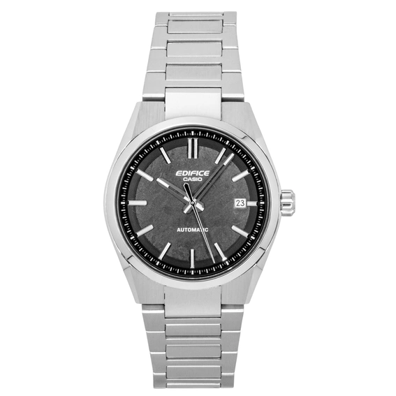 Casio Edifice Analog Stainless Steel Black Dial Automatic EFK-110D-1A 100M Men's Watch