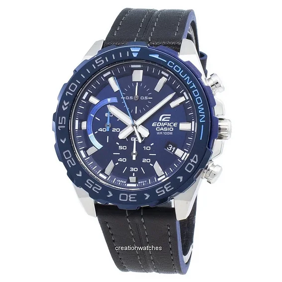 Casio Edifice EFR-566BL-2AV EFR566BL-2AV Chronograph Quartz Men's Watch