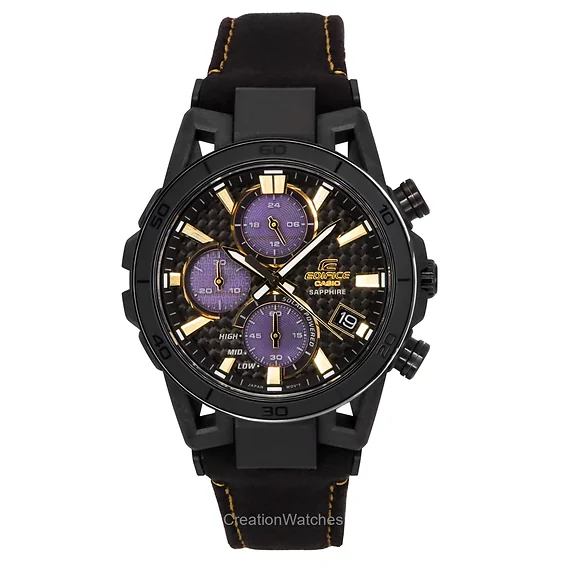 Casio Edifice Sospensione 50th Anniversary Limited Edition Analog Black Dial Solar EFS-S640ZE-1A 100M Men's Watch