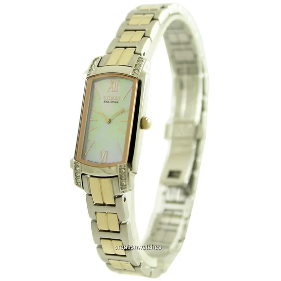 Citizen Silhouette Eco-Drive Swarovski Crystals EG2726-54D Women's Watch