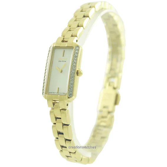Citizen Eco-Drive Silhouette Swarovski Crystals EG2782-53A Women's Watch