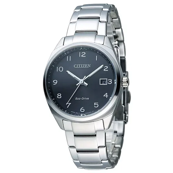 Citizen Metropolitan Black Dial Stainless Steel Eco Drive EO1170-51E 100M Women's Watch