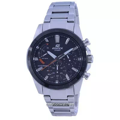 Casio Edifice Chronograph Analog Solar EQS-930DB-1A EQS930DB-1 100M Męski zegarek