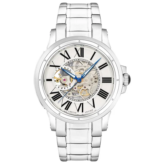 Thomas Earnshaw Comet Limited Edition Silver Open Heart Skeleton Dial Automatic ES-8243-11 Men's Watch