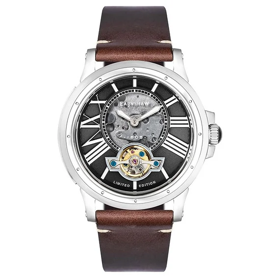 Thomas Earnshaw Bertha Limited Edition Open Heart Skeleton Dial Automatic ES-8244-01 Men's Watch