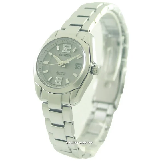 Citizen Eco-Drive Titanium EW2101-59A EW2101 Ladies Watch