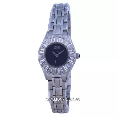 Reloj Citizen Eco Drive para mujer de la colección Crystal EW5375-57E