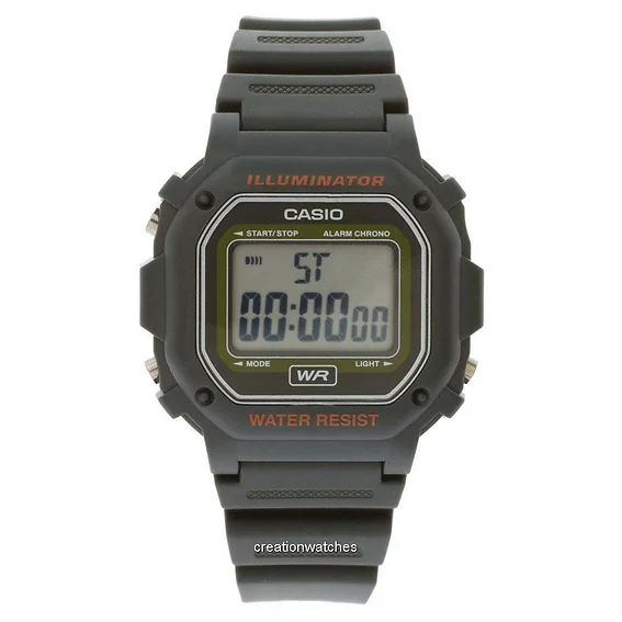 Casio Illuminator Digital F-108WH-3A Men's Watch