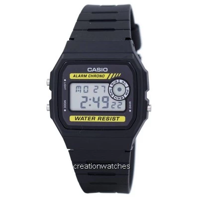 นาฬิกาข้อมือผู้ชาย Casio Chrono Alarm Digital F-94WA-9 F94WA-9