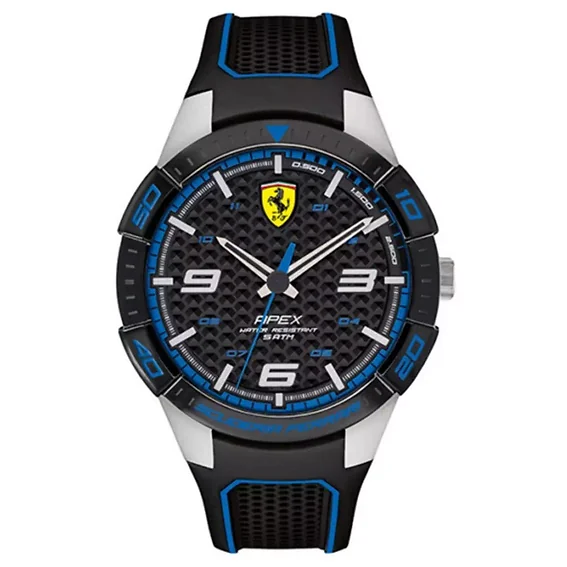 Ferrari Scuderia Apex Silicon Band Quartz 0830632 Men's Watch