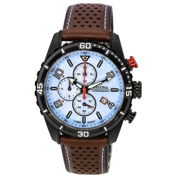 Festina Sport Chronograph Blue Dial Quartz F20519-1 F205191 100M Men's Watch