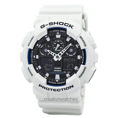นาฬิกาข้อมือผู้ชาย Casio G-Shock Analog Digital Shock Resistant GA-100B-7A GA100B-7A