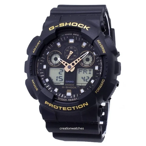 Casio G-Shock GA-100GBX-1A9 GA100GBX-1A9 Analog Digital 200M Men's Watch