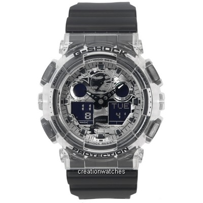 Casio G-Shock Analog Digital Camouflage Dial Quartz GA-100SKC-1A GA100SKC-1 200M Men's Watch