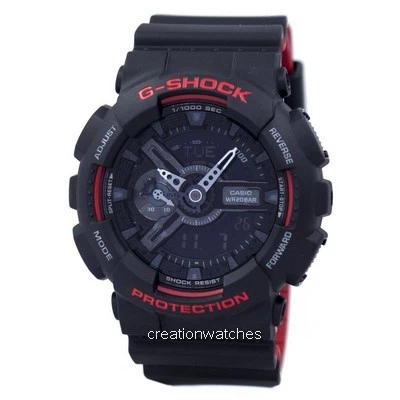 Casio G-Shock Spezielle Farbe Stoßfest Analog Digital GA-110HR-1A GA110HR-1A Herrenuhr