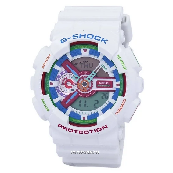 Casio G-Shock Shock Resistant Analog Digital GA-110MC-7A GA110MC-7A Men's Watch
