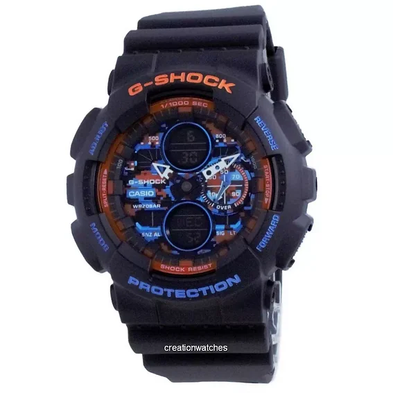 Casio G-Shock City Analog Digital Diver's GA-140CT-1A GA140CT-1 200M Men's Watch