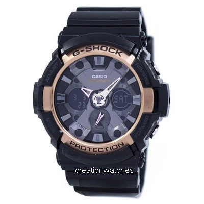 นาฬิกาข้อมือผู้ชาย Casio G-Shock Rose Gold Accented GA-200RG-1A GA200RG-1A