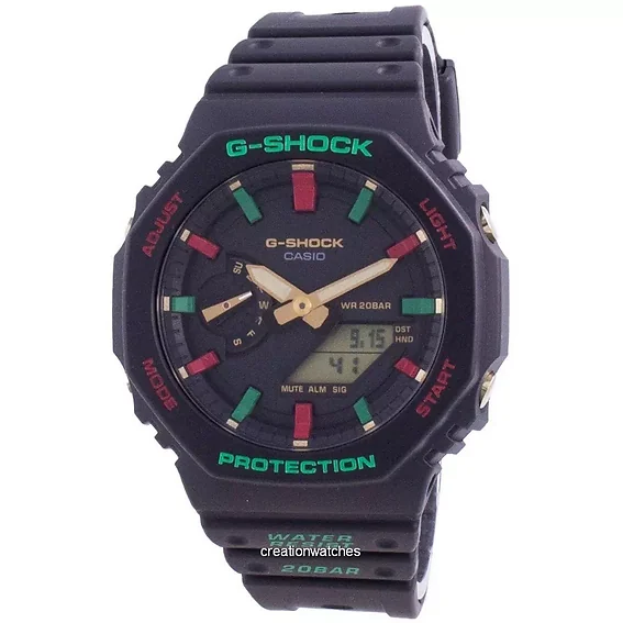 Casio G-Shock World Time Quartz GA-2100TH-1A GA2100TH-1A 200M Men's Watch