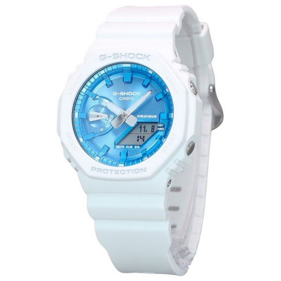 Casio G-Shock Seasonal Collection 2023 Analog Digital Blue Dial Quartz GA-2100WS-7A 200M Men's Watch