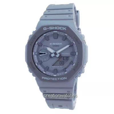 Relógio masculino Casio G-Shock Tom Terra Analógico Digital Quartz Diver GA-2110ET-8A GA2110ET-8A 200M