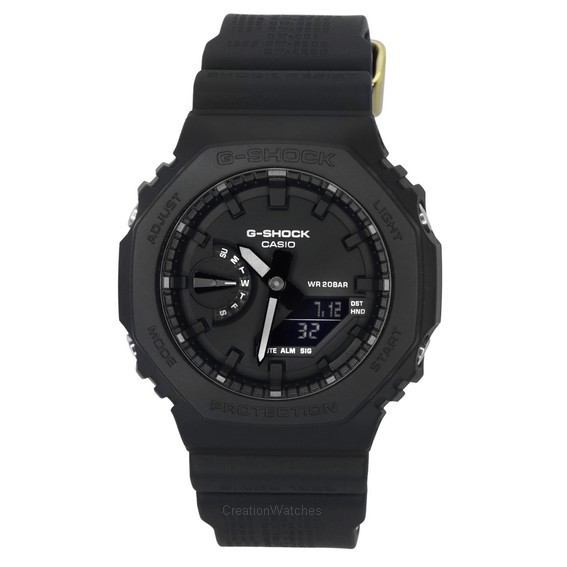 Montre pour homme Casio G-Shock analogique numérique 40e anniversaire Remaster Black Series Quartz GA-2140RE-1A 200M