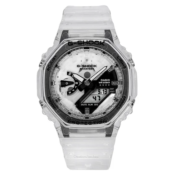 Casio G-Shock 40th Anniversary Clear Remix Limited Edition Analog Digital Quartz GA-2140RX-7A 200M Men's Watch