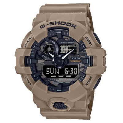 Relógio Masculino Casio G-Shock Cor Especial Modelo Analógico Digital GA-700CA-5A GA700CA-5 200M