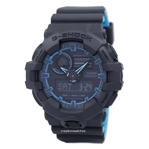 Casio G-Shock Illuminator Shock Resistant GA-700SE-1A2 GA700SE-1A2 Men's Watch